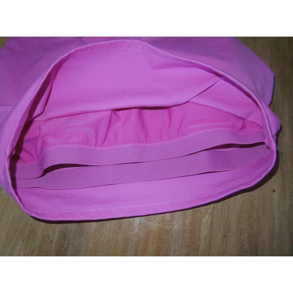 GapFit Womens Pink Racerback V-Neck Sports Bra Large Activewear Gym‎ Yoga L